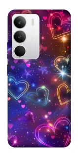 Чохол на Realme C71 Drawn hearts фото 1 з 1