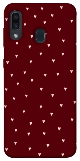 Чехол на Samsung Galaxy A20 / A30 Smal hearts фото 1 из 1