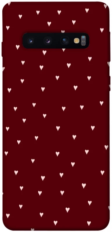 Чохол на Samsung Galaxy S10 Smal hearts фото 1 з 1