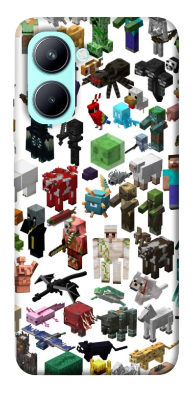 Чохол на Realme C33 Minecraft v4 фото 1 з 1