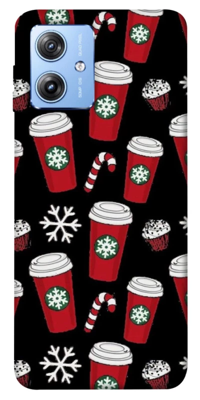 Чохол на Motorola Moto G84 Новорічний v40 фото 1 з 1