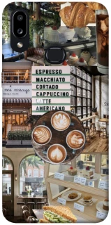Чохол на Samsung Galaxy A10s Coffee collage ver.5 фото 1 з 1