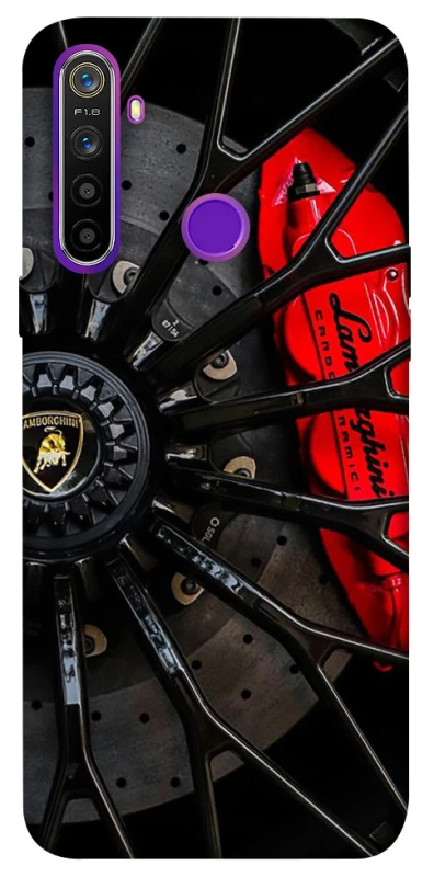 Чехол на Realme 5 Wheel Lamborgini фото 1 из 1