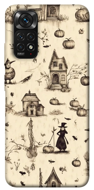 Чохол на Xiaomi Redmi Note 11 (Global) / Note 11S Halloween aesthetic ver.1 фото 1 з 1