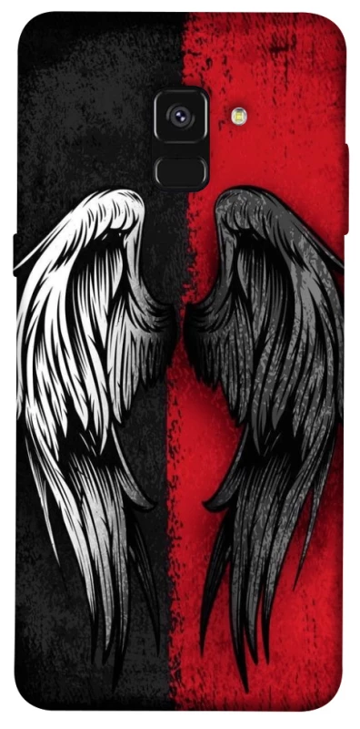 Чохол на Samsung A530 Galaxy A8 (2018) Angel and Devil фото 1 з 1