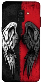 Чехол на Samsung A530 Galaxy A8 (2018) Angel and Devil фото 1 из 1