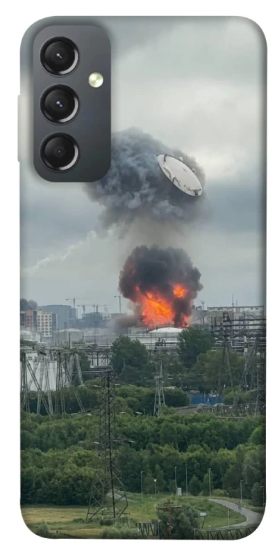 Чохол на Samsung Galaxy A24 4G Moscow never sleeps ver.4 фото 1 з 1