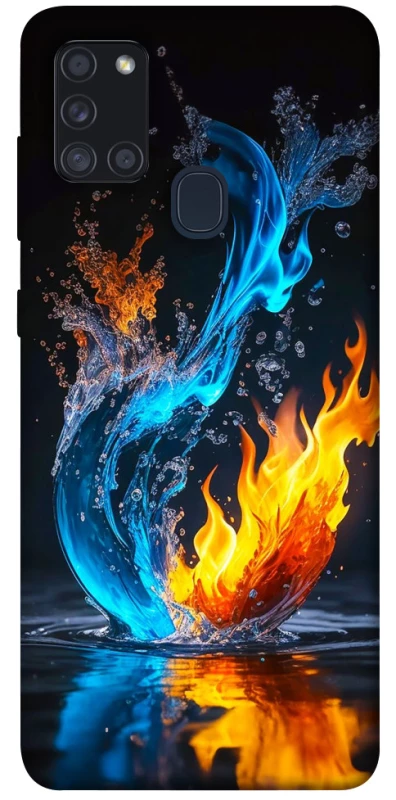 Чохол на Samsung Galaxy A21s Water And Fire фото 1 з 1