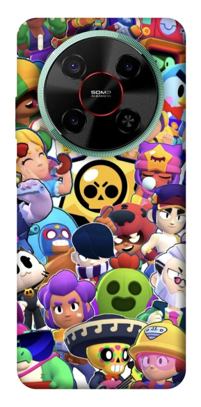 Чохол на ZTE Nubia V70 Max Brawl Stars ver.5 фото 1 з 1