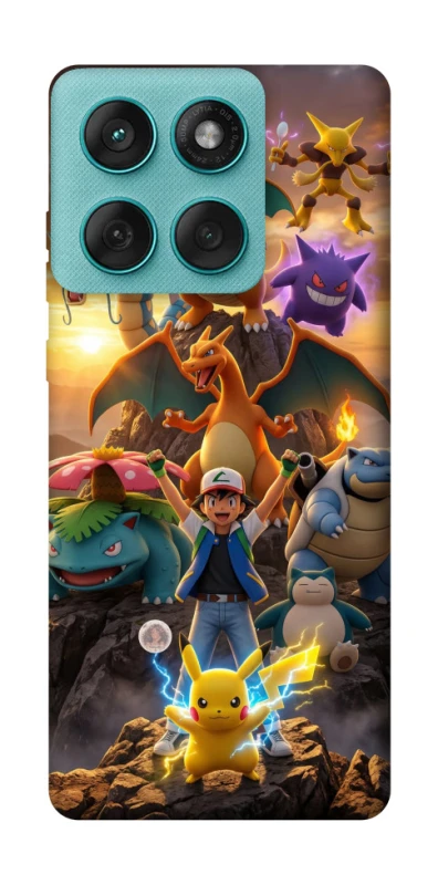 Чехол на Motorola Edge 60 Fusion Pokemon фото 1 из 1