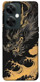 Чехол на OnePlus Nord CE 3 Lite gold dragon фото 1 из 1