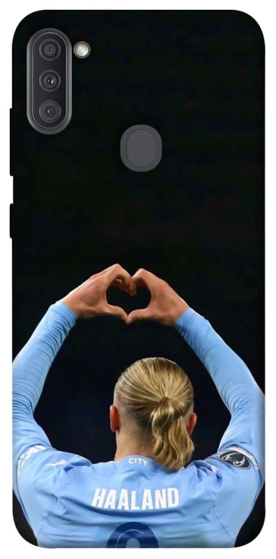 Чехол на Samsung Galaxy A11 Erling Haaland V2 фото 1 из 1