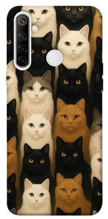 Чохол на Realme 6i Colorful Cat Collage фото 1 з 1