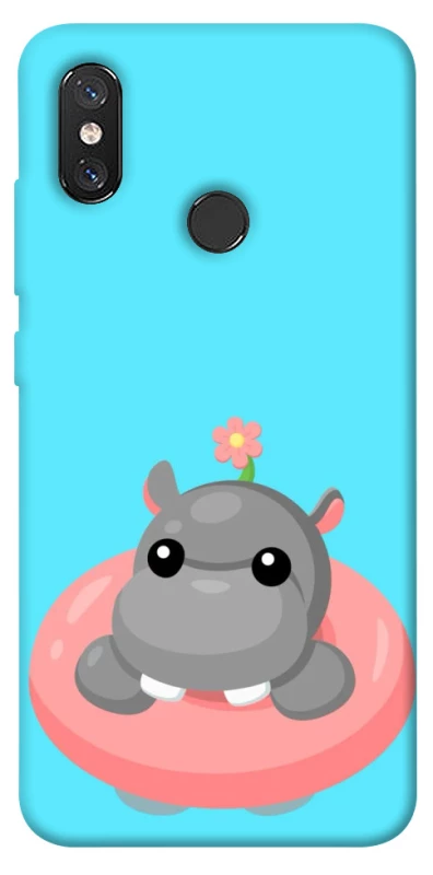 Чехол на Xiaomi Mi 8 Adopt Me Hippo Floatie фото 1 из 1