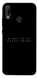 Чохол на Huawei P20 Lite Black color фото 1 Чохол на Huawei P20 Lite Black color фото 1 з 1