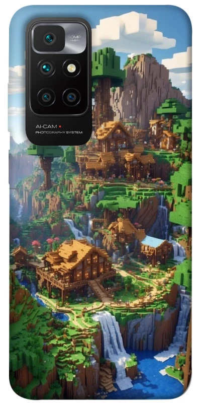 Чохол на Xiaomi Redmi 10 Minecraft universe фото 1 з 1
