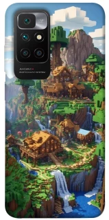 Чохол на Xiaomi Redmi 10 Minecraft universe фото 1 з 1
