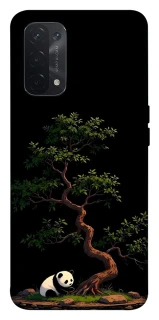 Чохол на Oppo A54 5G / A74 5G Panda and tree фото 1 з 1
