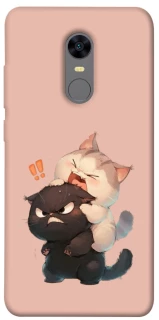 Чехол на Xiaomi Redmi 5 Plus / Redmi Note 5 (Single Camera) Сat and cat фото 1 из 1
