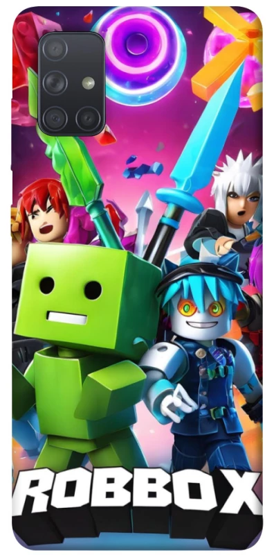Чохол на Samsung Galaxy A71 Roblox gaming heroes фото 1 з 1