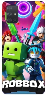 Чехол на Samsung Galaxy A71 Roblox gaming heroes фото 1 из 1