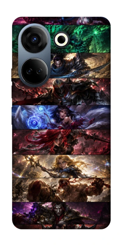 Чохол на TECNO Camon 20 Pro (CK7n) League of Legends фото 1 з 1