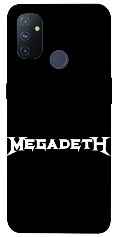 Чохол на OnePlus Nord N100 Megadeth logo фото 1 з 1