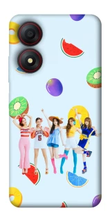 Чехол на ZTE Blade A34 4G RED VELVET v2 фото 1 из 1