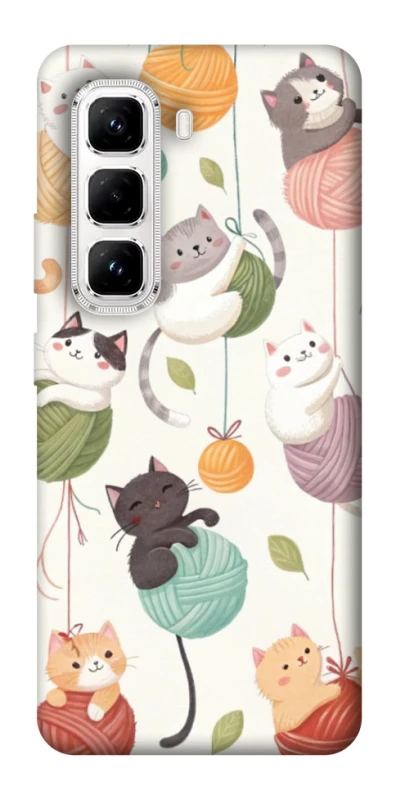 Чехол на Infinix Hot 50 Pro Funny Kittens фото 1 из 1