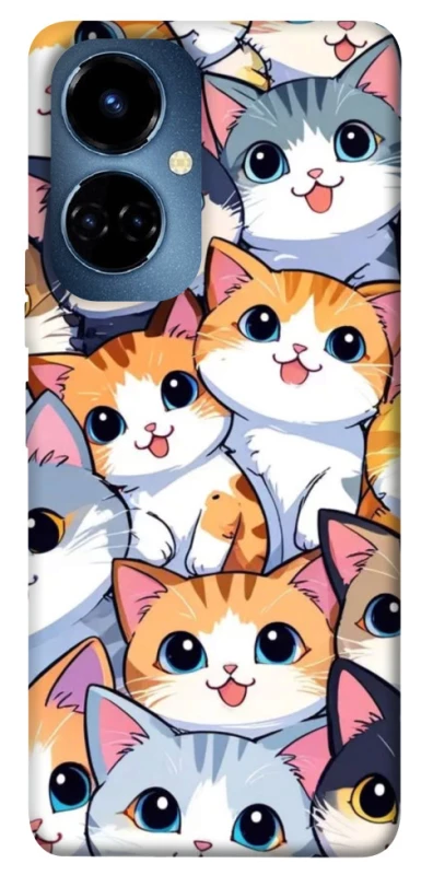 Чохол на TECNO Camon 19 Cute Cat v2 фото 1 з 1