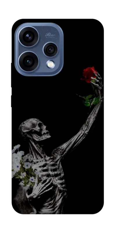 Чохол на Oppo Reno 15 Skeleton vs Rose фото 2 з 2