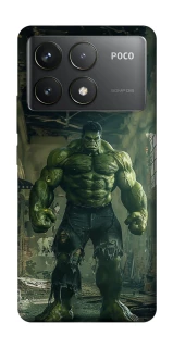 Чохол на Xiaomi Poco F6 Pro Angry Hulk фото 1 з 1