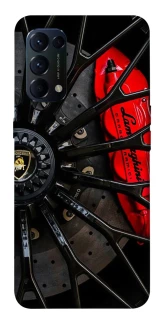 Чехол на Oppo Reno 5 4G Wheel Lamborgini фото 1 из 1