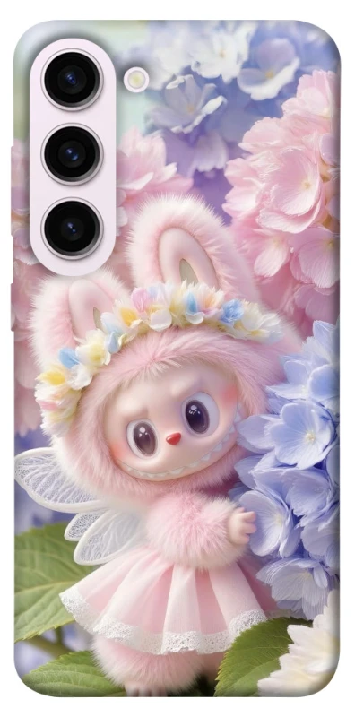 Чохол на Samsung Galaxy S23+ Labubu & Flowers ver.1 фото 1 з 1