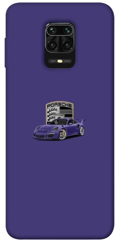 Чехол на Xiaomi Redmi Note 9s / Note 9 Pro / Note 9 Pro Max Porsche purple фото 1 из 1
