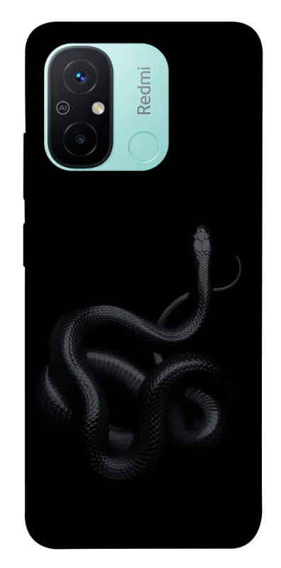 Чохол на Xiaomi Redmi 12C / Poco C55 Black snake фото 1 з 1