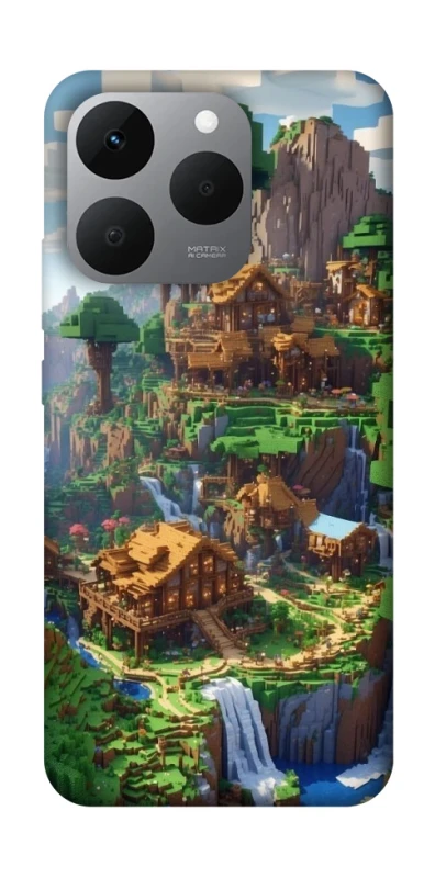 Чохол на Realme 15T Minecraft universe фото 1 з 1
