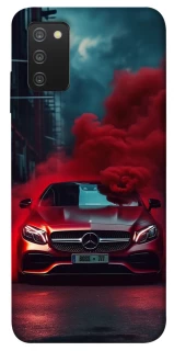 Чехол на Samsung Galaxy A03s Mercedes in smoke фото 1 из 1