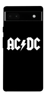 Чохол на Google Pixel 6a AC/DC logo фото 1 Чохол на Google Pixel 6a AC/DC logo фото 1 з 1