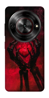 Чехол на ZTE Nubia Focus Heart in the hands of a skeleton фото 1 из 1