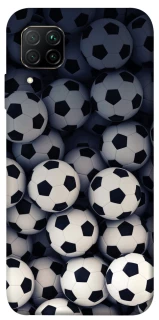 Чехол на Huawei P40 Lite Футбольные мячи фото 1 из 1