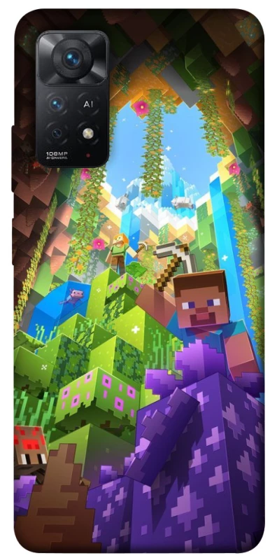 Чехол на Xiaomi Redmi Note 12 Pro 4G Minecraft forever фото 1 из 1