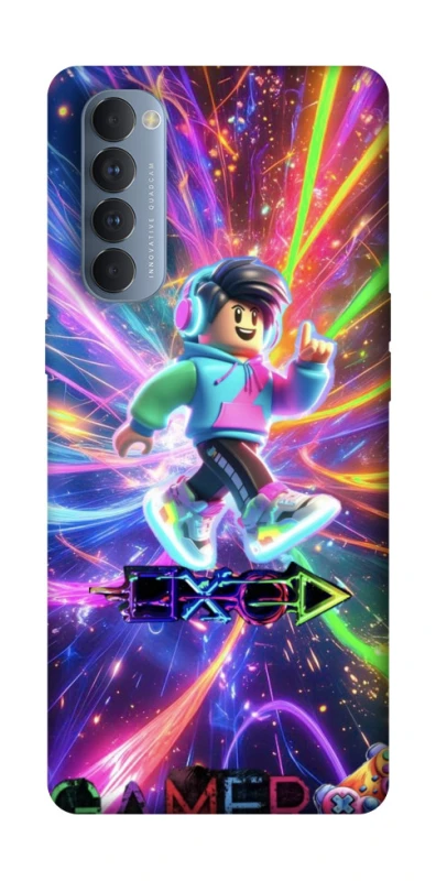 Чохол на Oppo Reno 4 Pro Roblox collage ver.2 фото 1 з 1