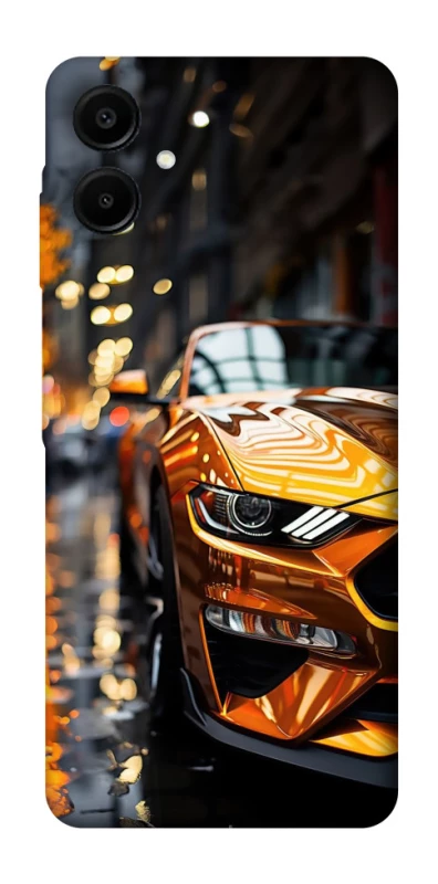 Чохол на Samsung Galaxy A07 Golden sports car фото 1 з 1