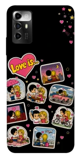 Чехол на ZTE Blade A72 Love is ver.3 фото 1 из 1