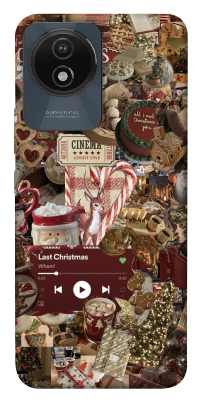 Чохол на Vivo Y02 Christmas spirit ver.4 фото 1 з 1
