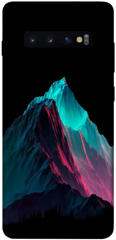 Чохол на Samsung Galaxy S10+ Neon mountains фото 1 з 1