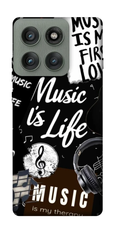 Чохол на Motorola Edge 60 Pro Music is Life фото 1 з 1