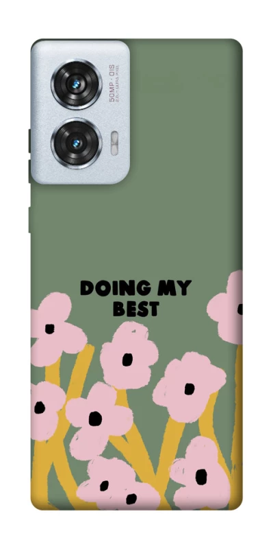 Чехол на Motorola Edge 50 Fusion Doing my best фото 1 из 1