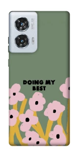 Чехол на Motorola Edge 50 Fusion Doing my best фото 1 из 1